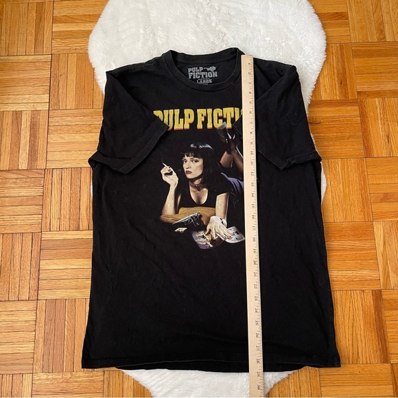 PULP FICTION Mia Wallace Tshirt Graphic size larger - Picture 5 of 6